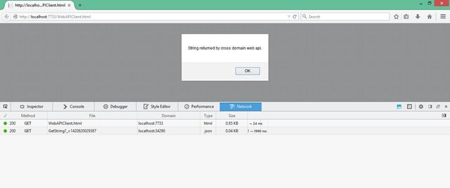client request again
